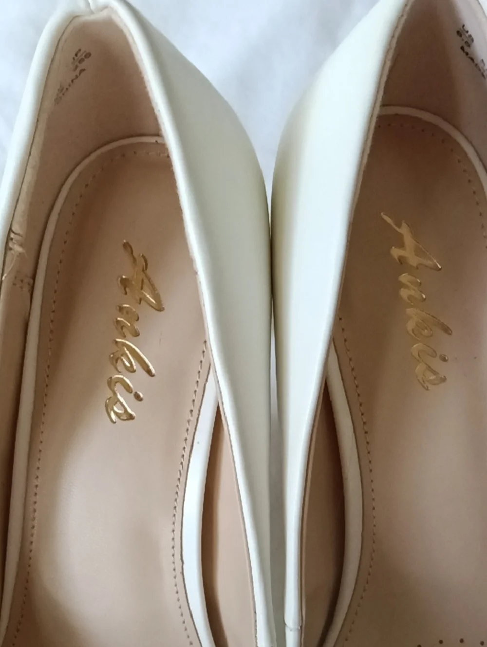 Elegant White Women's Heels by Zankies - Picture 2 of 3
